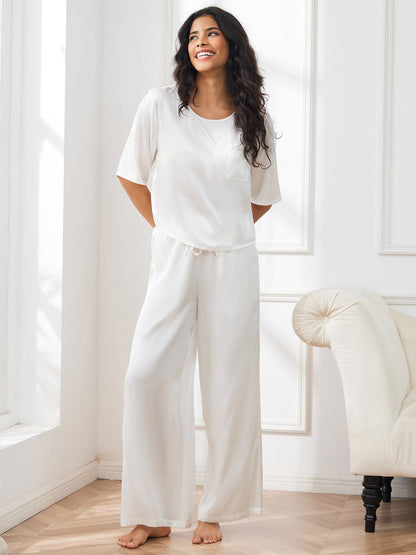 Reine Seide Damen Pyjamas