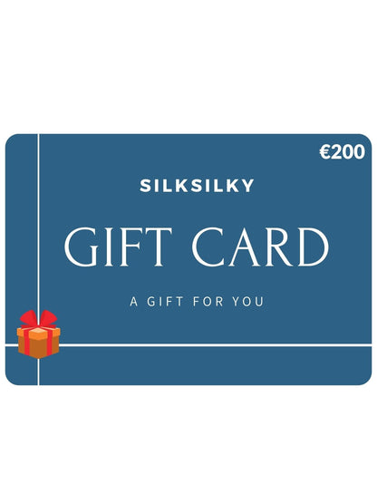 Silksilky Geschenkkarte 50€ - 500€