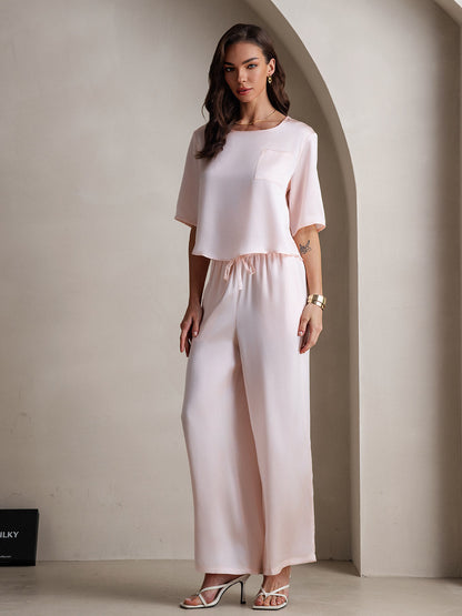 Reine Seide Damen Pyjamas