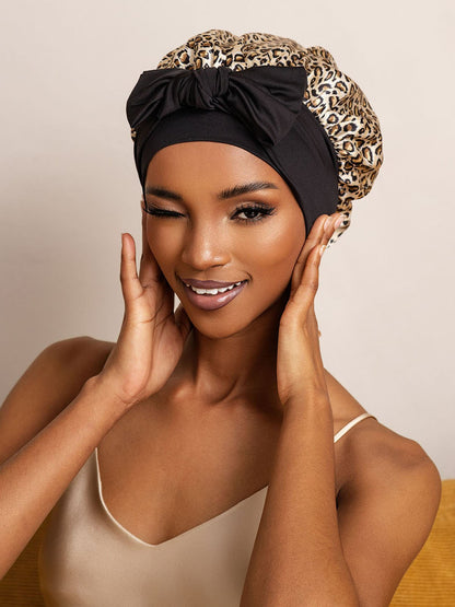 Reine Seide Schleifenbindung Seidenhaube